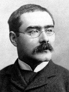 Photo portrait of Rudyard Kipling