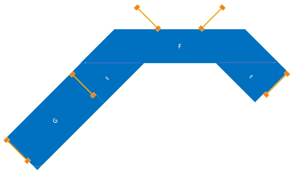 Monitor shelf assembly into IVAR corner drawing