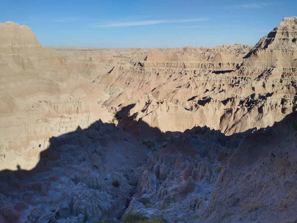 View from The Window Trailhead at Badlands National Park