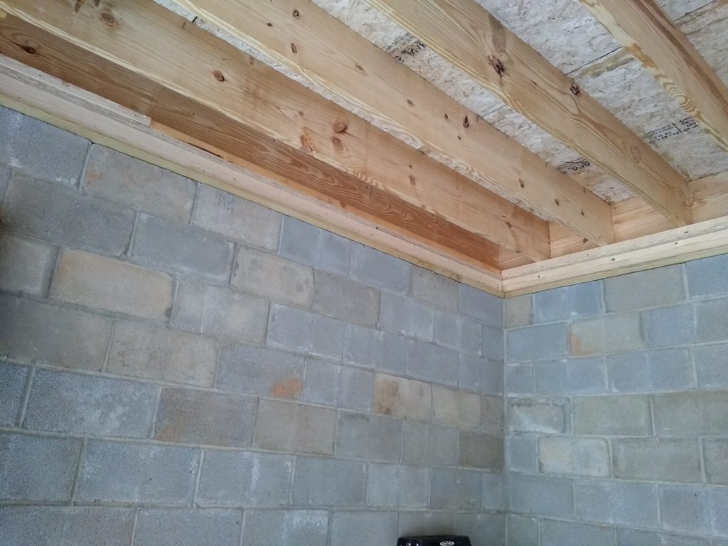 Additon floor joists southeast corner