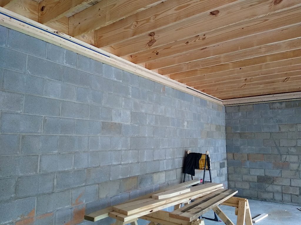 Addition floor joists southwest corner