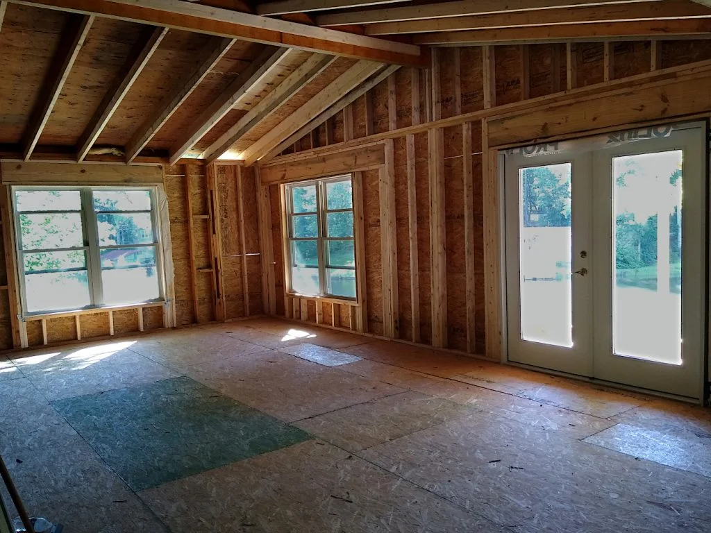 Living Room Windows & Balcony Door