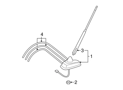 Sprinter antenna parts diagram